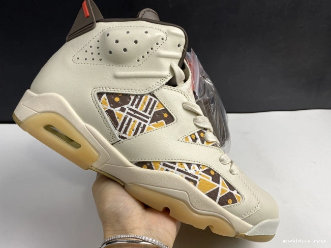 Brown Quai54 6 AIR (2020) CZ4152-100 Sail Retro Jordan 0719